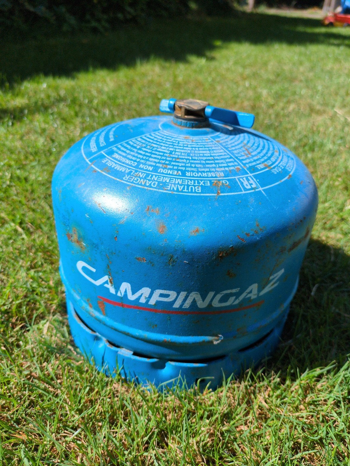 lege campingaz 904 gasbun, Caravans en Kamperen, Ophalen, Gebruikt