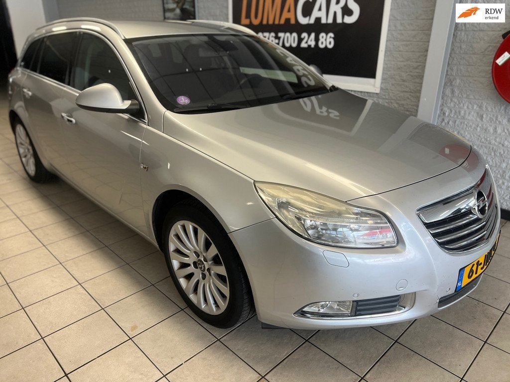 Opel Insignia Sports Tourer 1.6 T Executive| Cruise| 180pk |, Auto's, Euro 5, Gebruikt, 4 cilinders, Leder en Stof