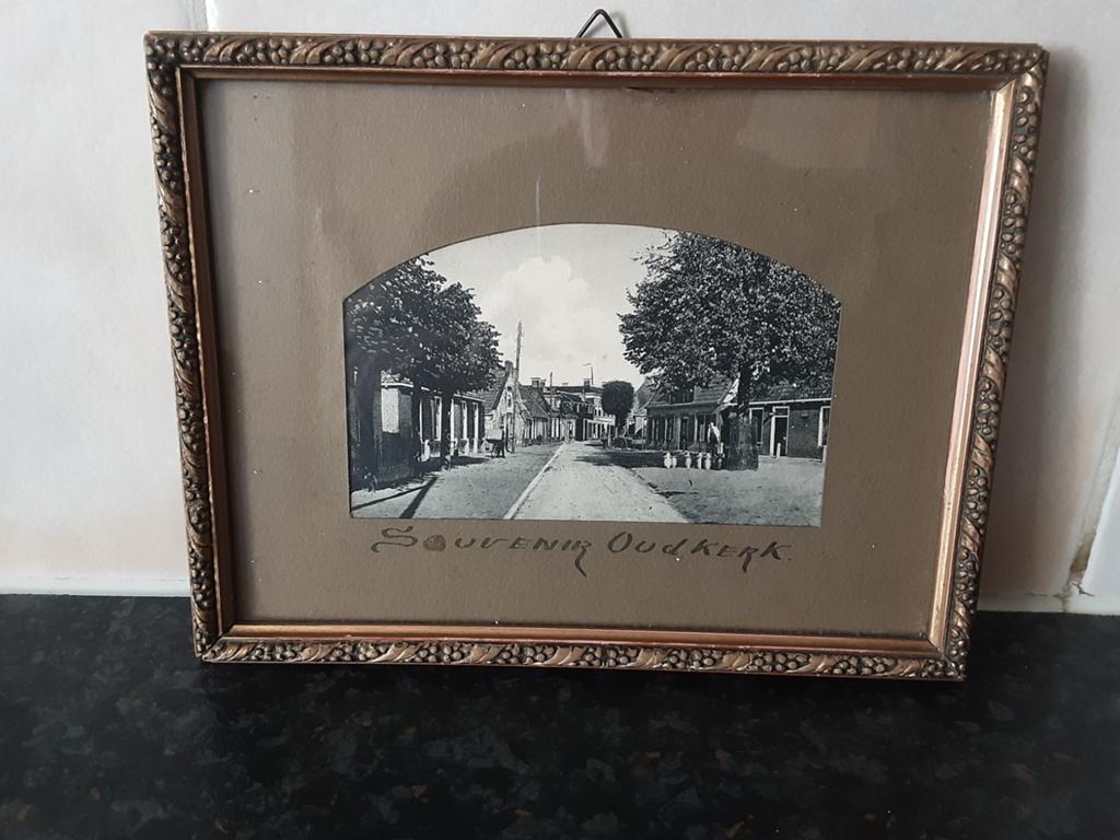 Oudkerk*Aldtjerk*1929* Kapper Jarig Johannes de Jong *antiek, Ophalen of Verzenden, 1920 tot 1940, Noord-Holland