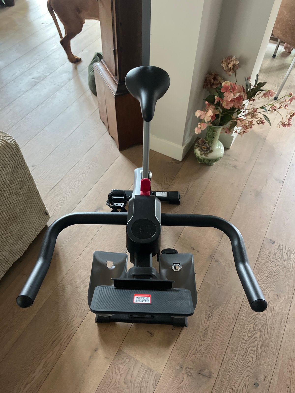 Hometrainer - Fitnessfiets voor thuisgebruik, Ophalen, Zo goed als nieuw, Metaal, Benen