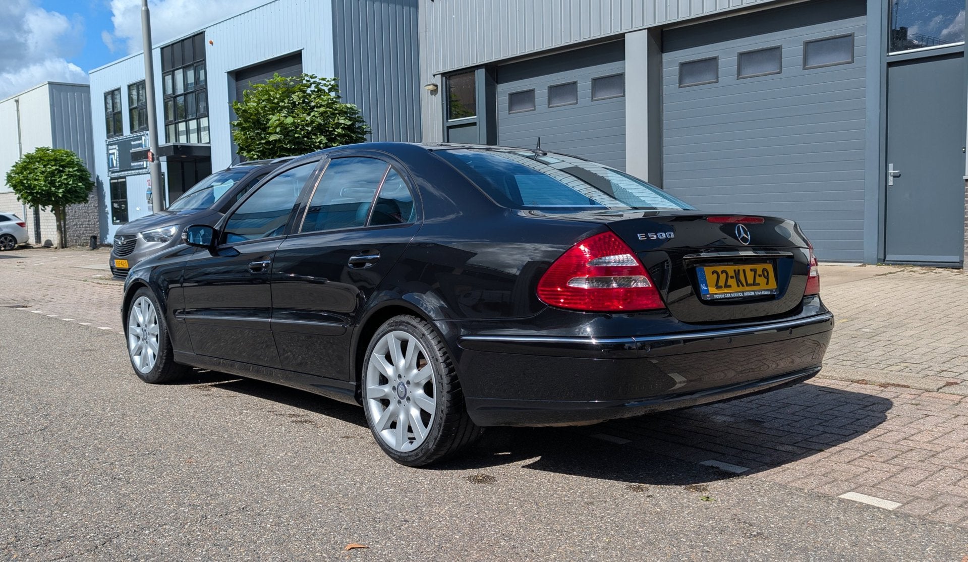 Mercedes-Benz E-klasse 500 Avantgarde 4-Matic, Auto's, Automaat, Gebruikt, Zwart, Leder