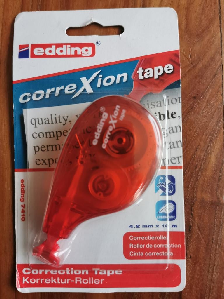 Nieuw : Edding correctieroller, Ophalen of Verzenden, Nieuw