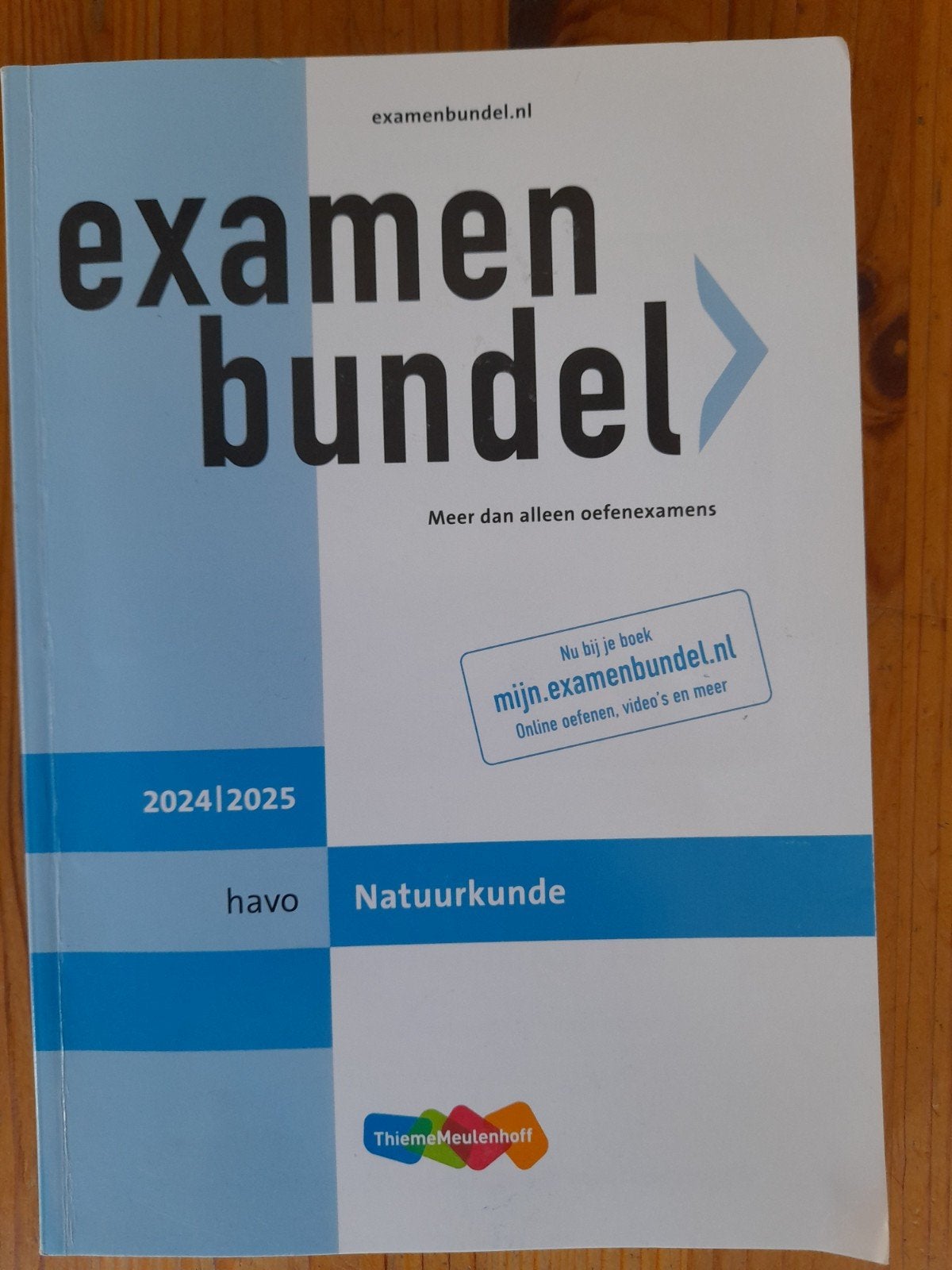 Examenbundel havo Natuurkunde 2024/2025, Boeken, Ophalen of Verzenden, Zo goed als nieuw, HAVO, Natuurkunde