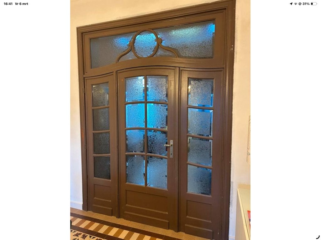 Werkelijk zeer fraaie set ensuitedeuren met bovenlicht, La belle porte, Jurgen.hoogenboezem@gmail.com, Binnendeur, Ophalen of Verzenden
