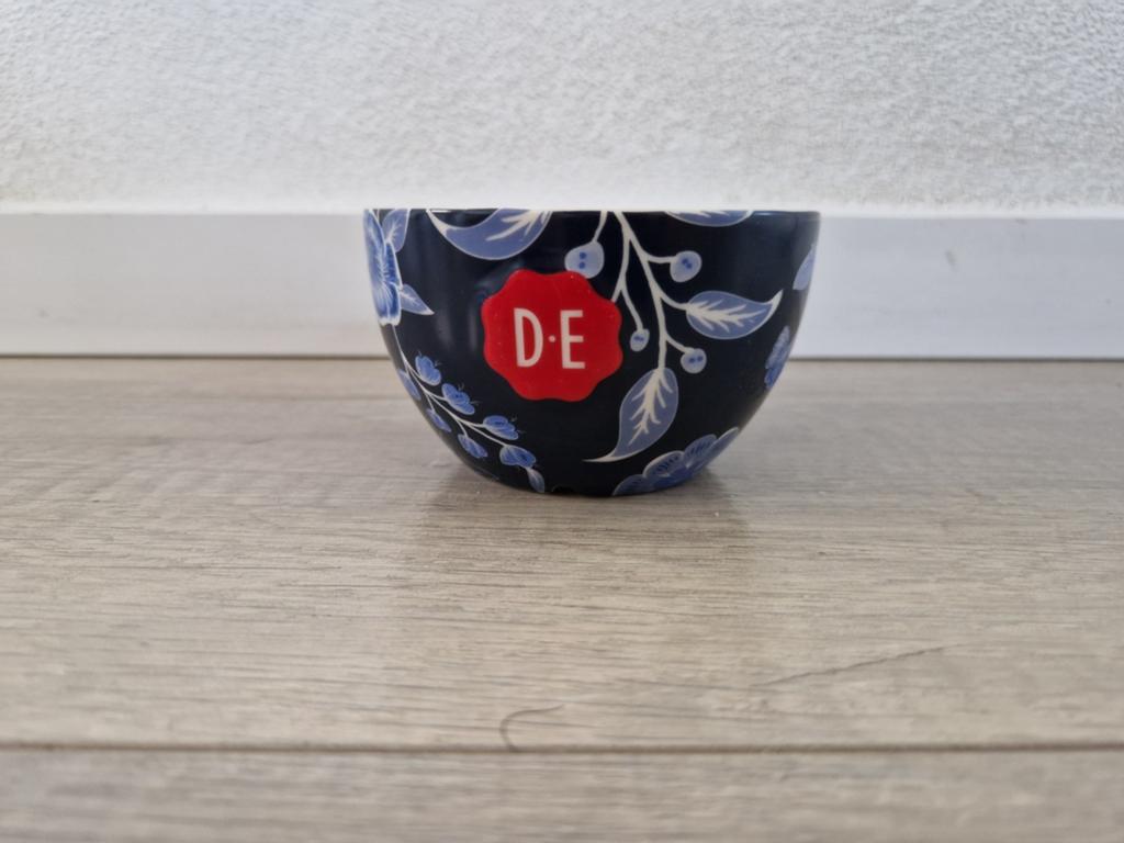Douwe egberts de schaaltje schaal blauw hylper heritage raja, Huis en Inrichting, Ophalen of Verzenden, Zo goed als nieuw, Overige stijlen