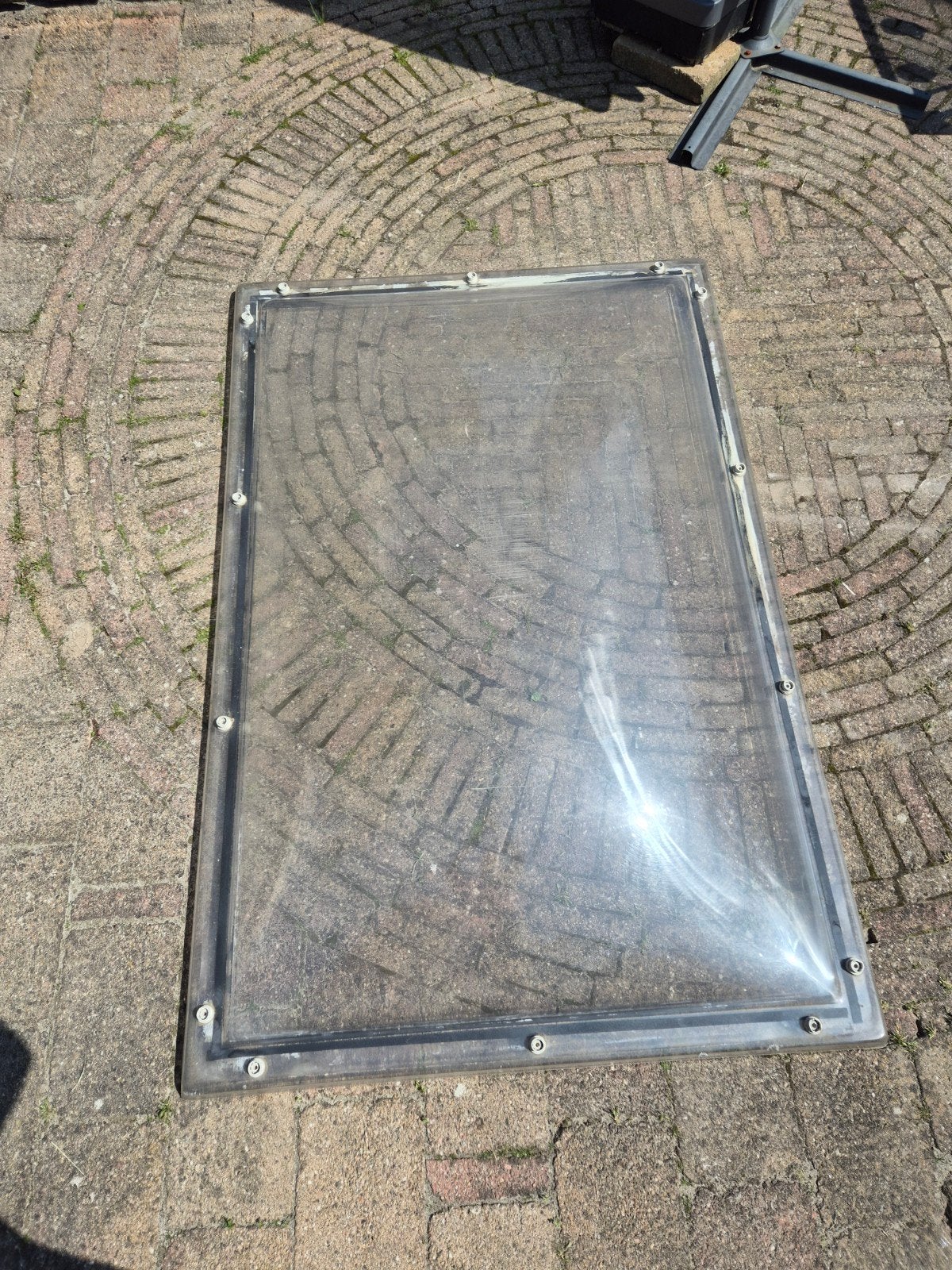 BIK Lichtkoepel 175,5x115,5 cm met bevestigingsmateriaal, Ophalen, Gebruikt, Overige typen