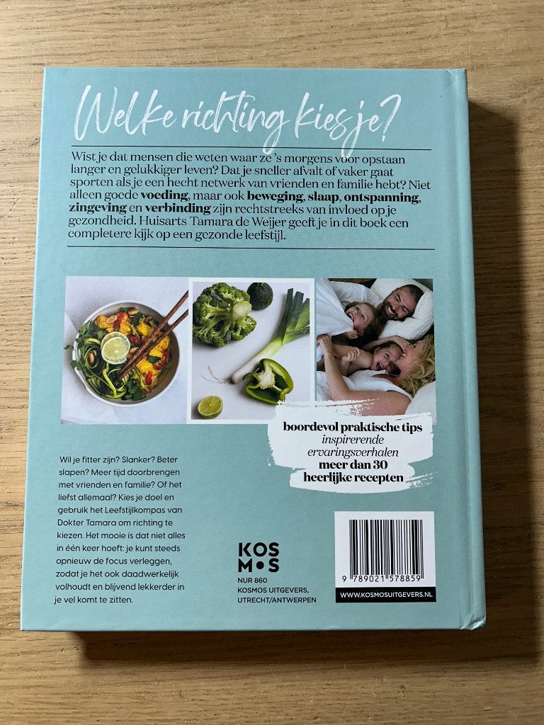 Het Leefstijl Boek van Huisarts Tamara de Weijer, Ophalen of Verzenden, Zo goed als nieuw