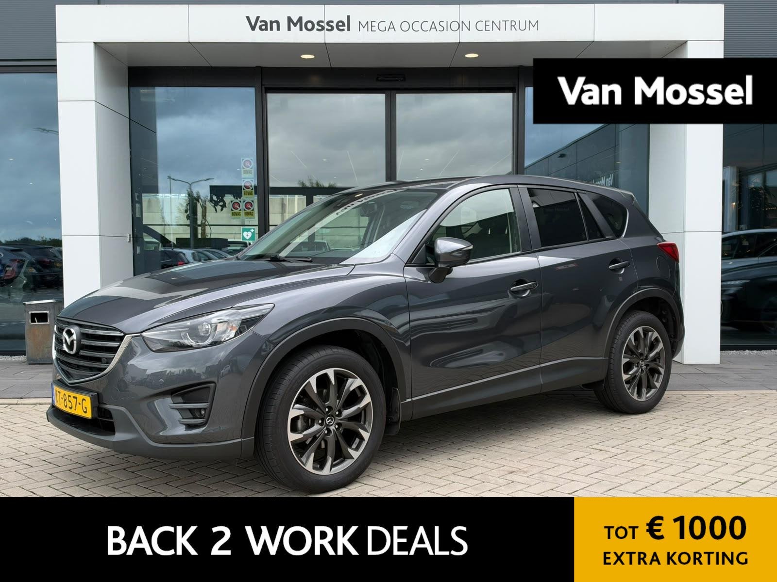 Mazda CX-5 2.0 SkyActiv-G 165 GT-M Line 2WD | Achteruitrijca, Auto's, Voorwielaandrijving, 4 cilinders, Bedrijf, SUV of Terreinwagen