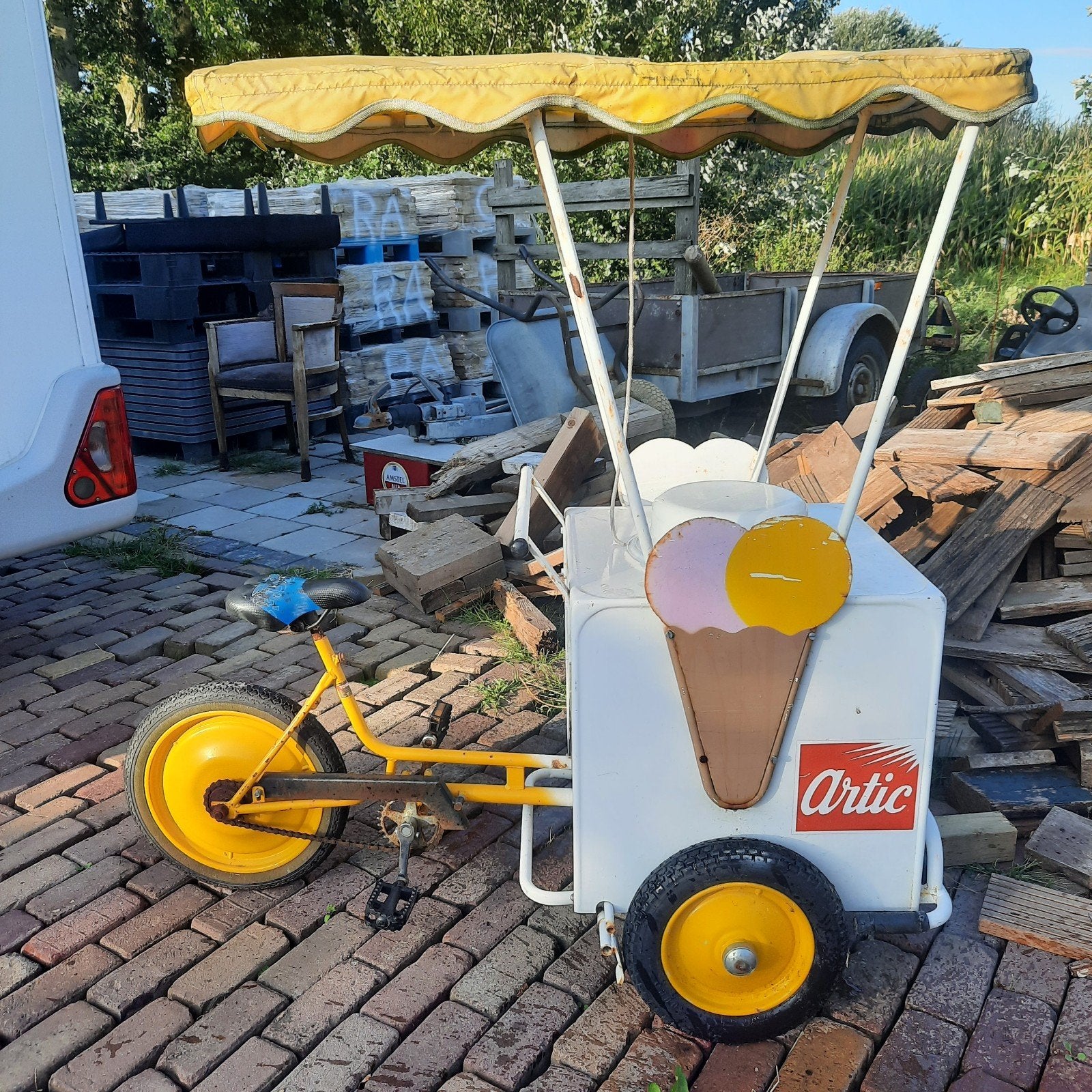 I.p.st.  ijsco kar , met dakje, Kinderen en Baby's, Ophalen, Overige merken