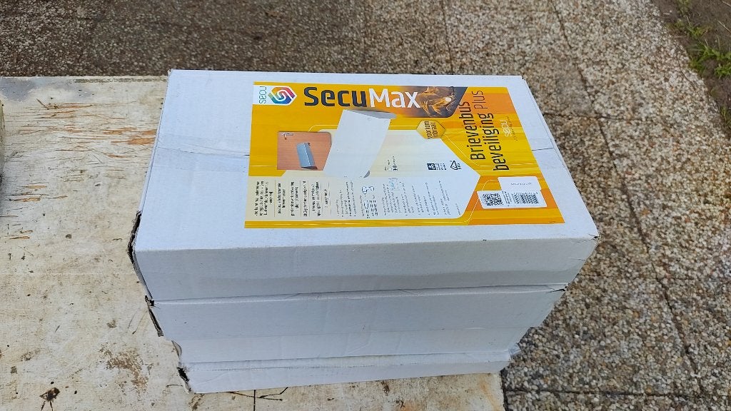 Secumax brievenbusbeveiliging plus, Ophalen of Verzenden, Nieuw, Staal, Brievenbusklep
