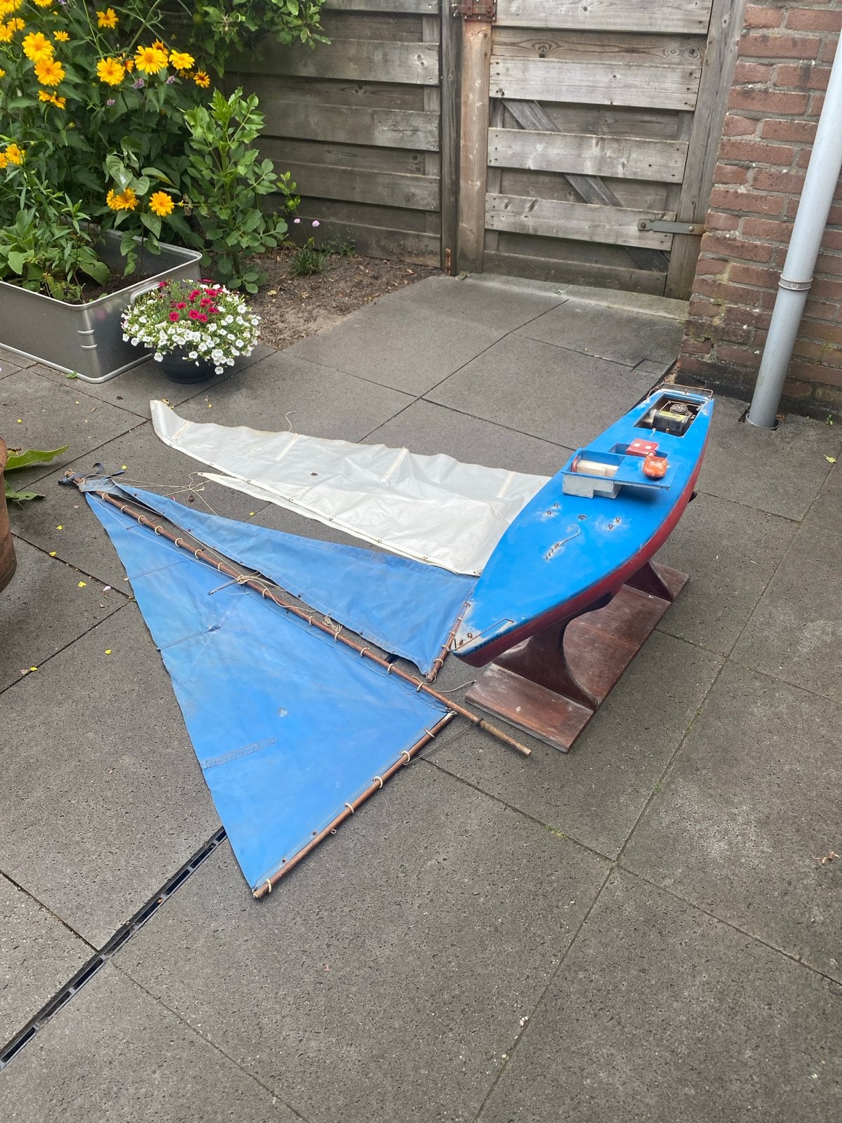 Zeilboot 1.10m - Opknapper, Ophalen, Gebruikt, Groter dan 1:32, Overige merken