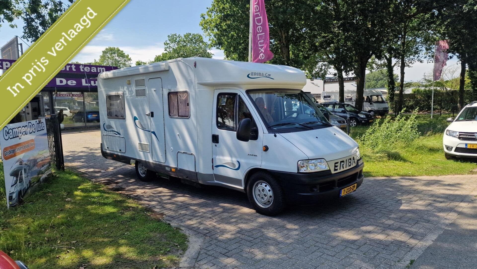 Hymer Eriba Met Face to face zit 128PK, Ringverwarming, Bedrijf, Elektrische ramen, Hymer