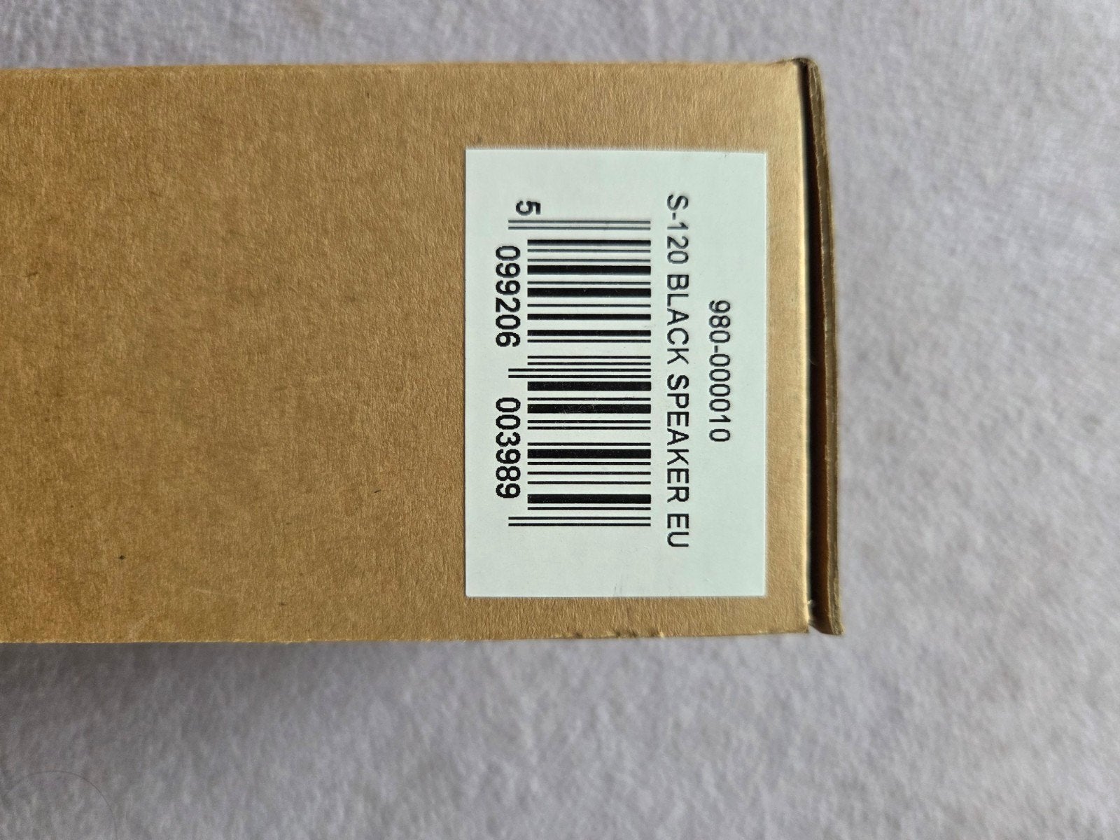 Logitech S-120 stereo PC speakersets 2.0 (zwart) - nwt, Computers en Software, Ophalen of Verzenden, Nieuw, Logitech.