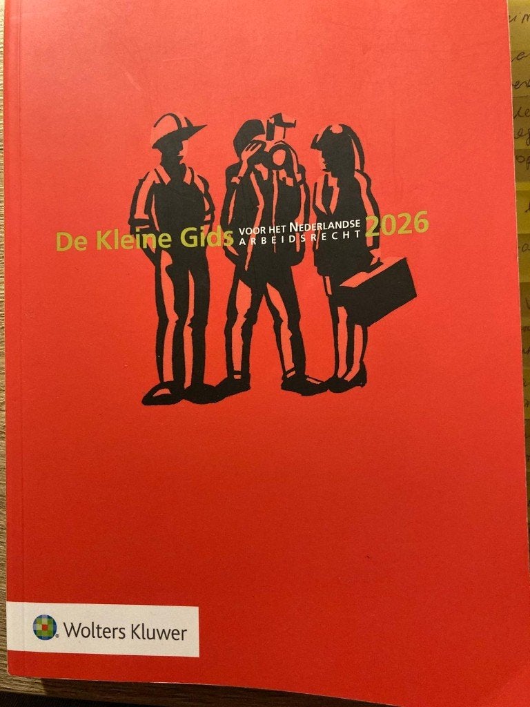 De Kleine Gids voor het Nederlandse Arbeidsrecht 2026, Ophalen of Verzenden, Alpha, Zo goed als nieuw, HBO