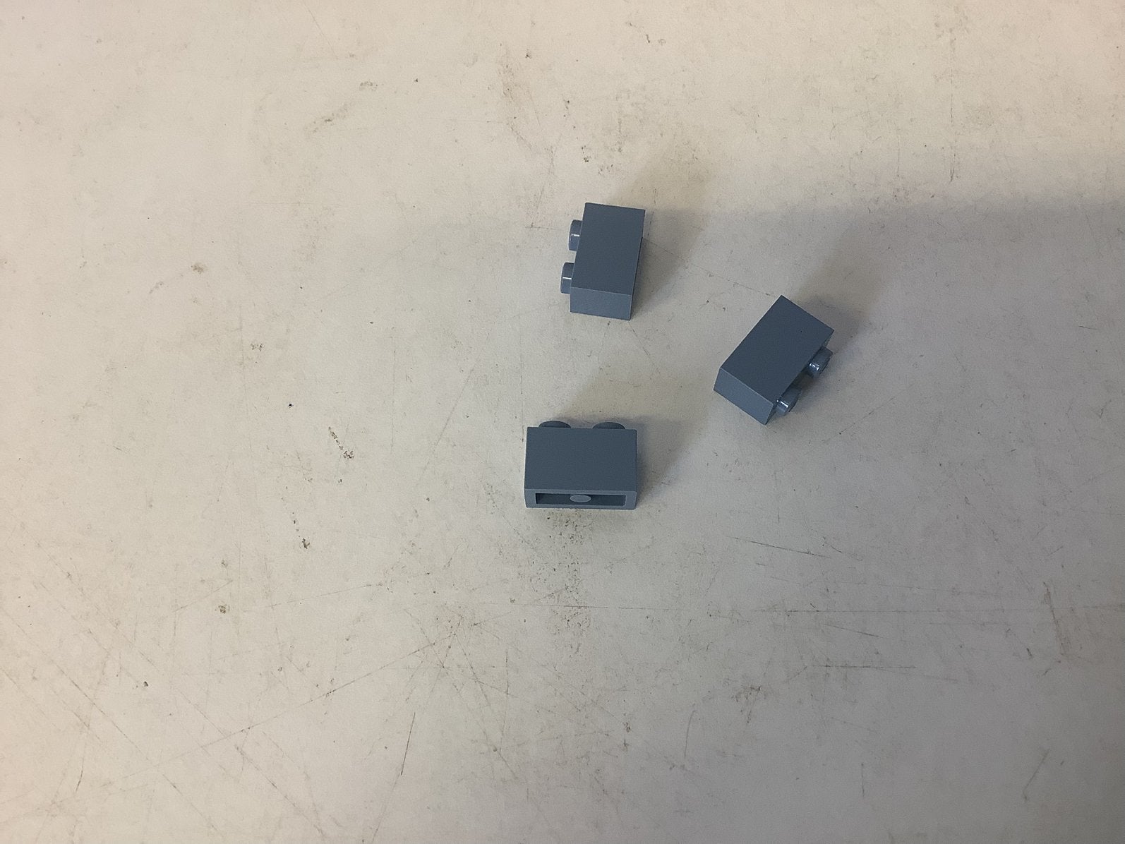 Lego steen 1x2 zandblauw, Ophalen of Verzenden, Gebruikt, Losse stenen, Lego
