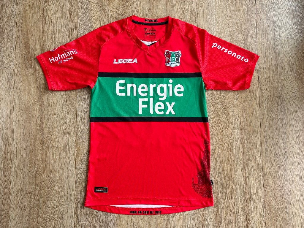 Matchworn Nec Nijmegen Thuisshirt 2018-2019 Guus Joppen, Ophalen of Verzenden, Zo goed als nieuw, Overige binnenlandse clubs, Shirt
