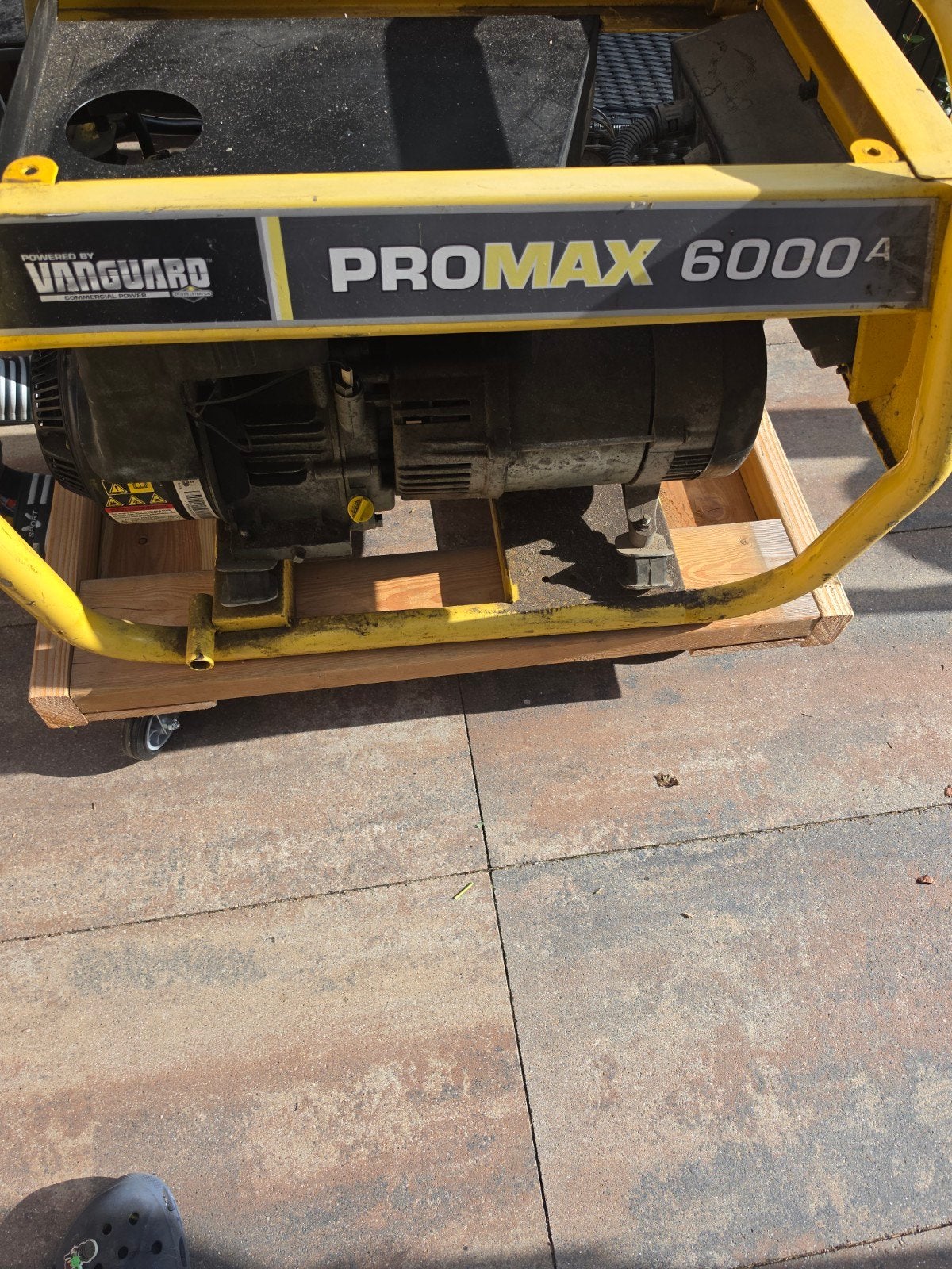 Gratis afhalen promax 6000 aggregaten, Ophalen