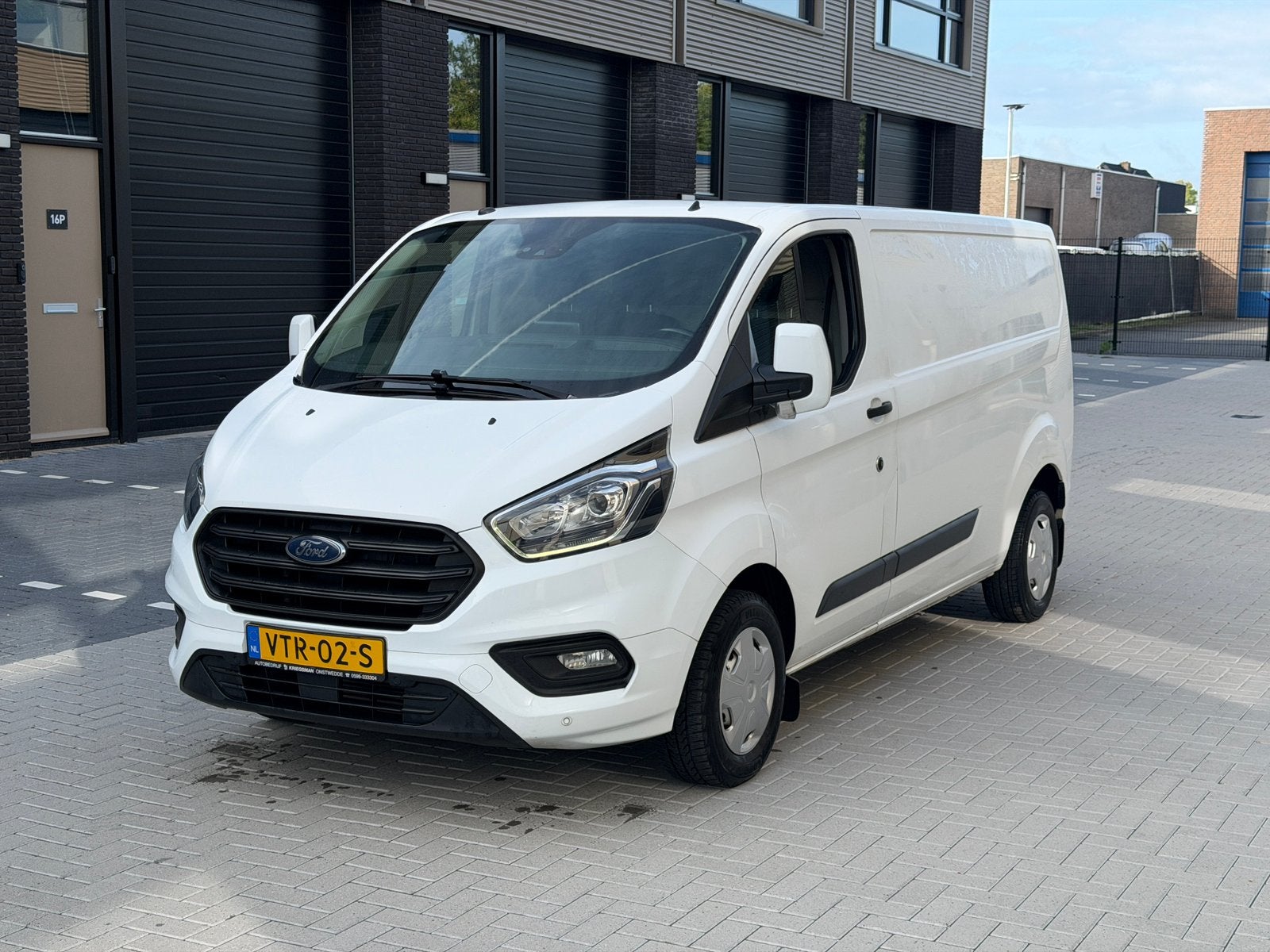 Ford Transit Custom GB 2.0 Tdci 105PK 300 L2h2 2019 Wit, Auto's, Bestelauto's, Voorwielaandrijving, 15 km/l, 1995 cc, 4 cilinders