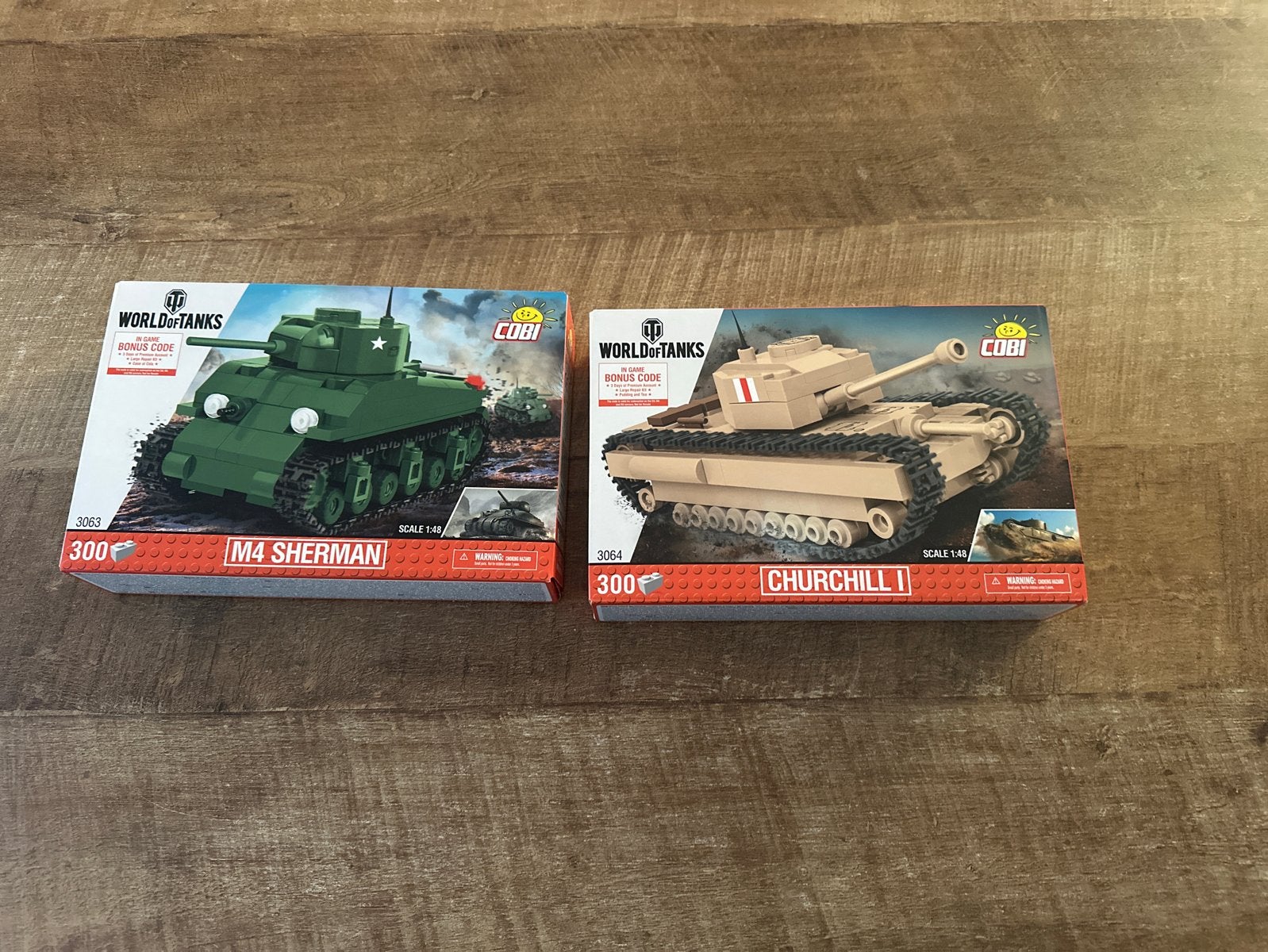 Cobi World of Tanks 3063 en 3064 nieuw in doos!, Ophalen of Verzenden, Nieuw