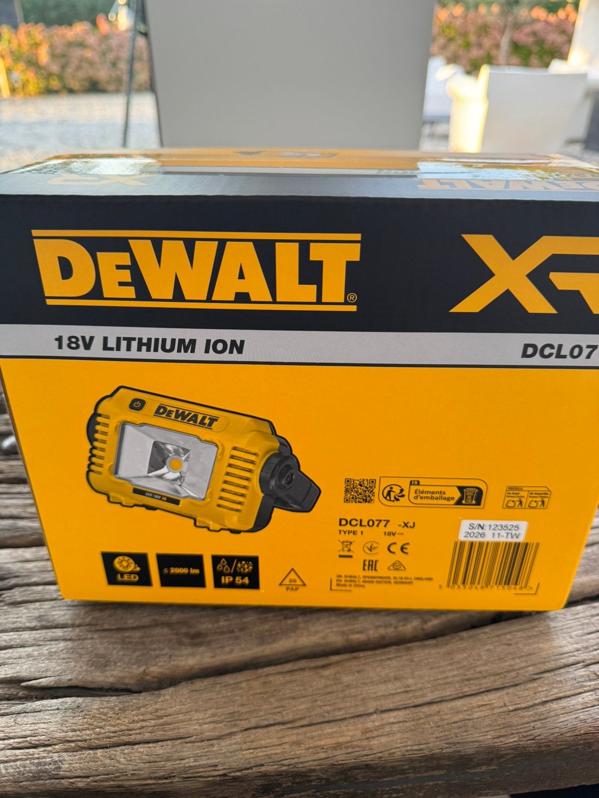 DEWALT DCL BOUW LEDLAMP OP ACCU !, Ophalen of Verzenden, Nieuw