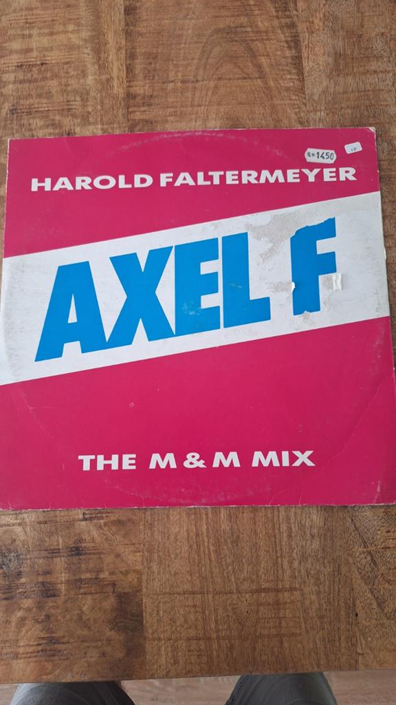 Harold faltermeyer Axel f - the m&m mix maxi singel, Ophalen of Verzenden, Zo goed als nieuw, 12 inch