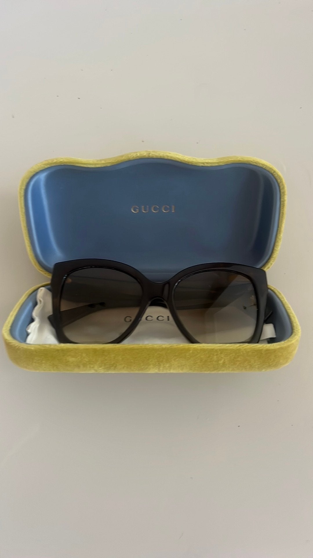 Gucci zonnenbril, Ophalen, Gebruikt, Bruin, Zonnebril