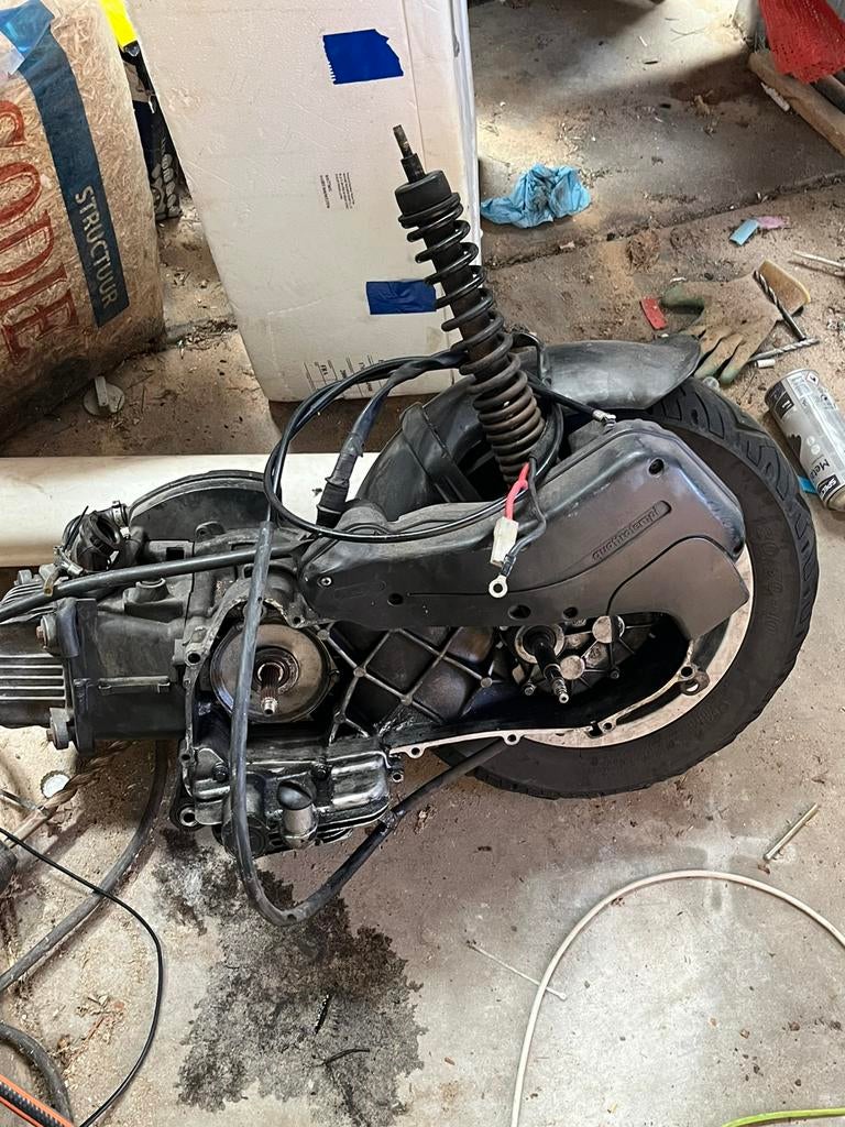 Vespa Blok, Voorkap, Voorvork met band, windschermen etc, Ophalen, Gebruikt, Overige typen, Vespa
