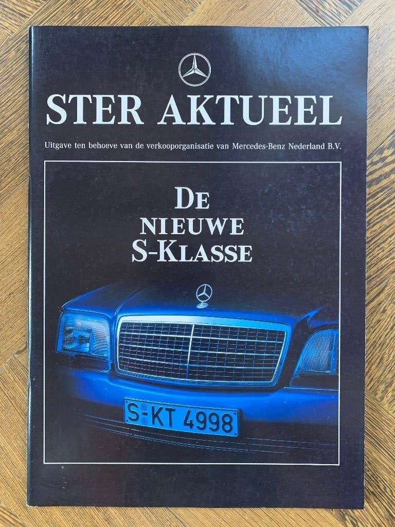 Ster Aktueel intern Mercedes-Benz S-klasse W140 special 1991, Boeken, Zo goed als nieuw, Mercedes-Benz, Mercedes, Ophalen of Verzenden