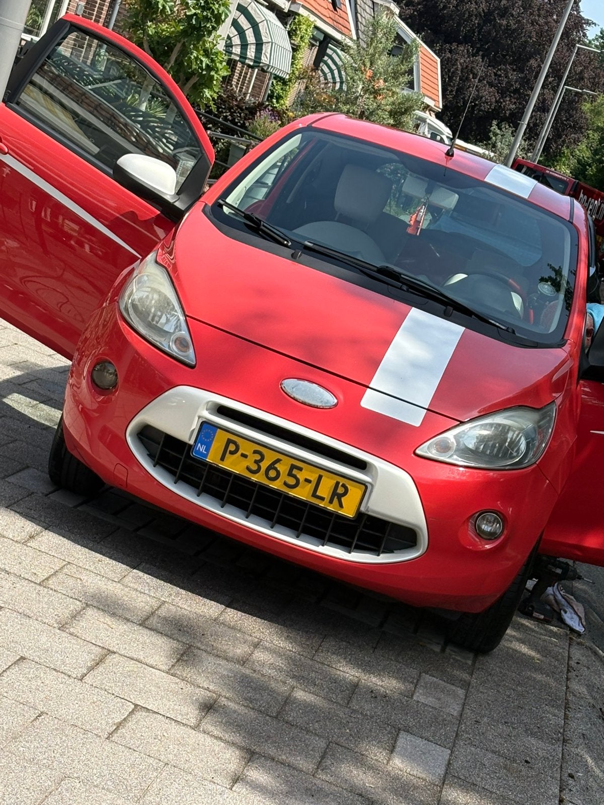 Ford Ka 1.2 51KW 2010 Rood, Ophalen, Gebruikt, Ford
