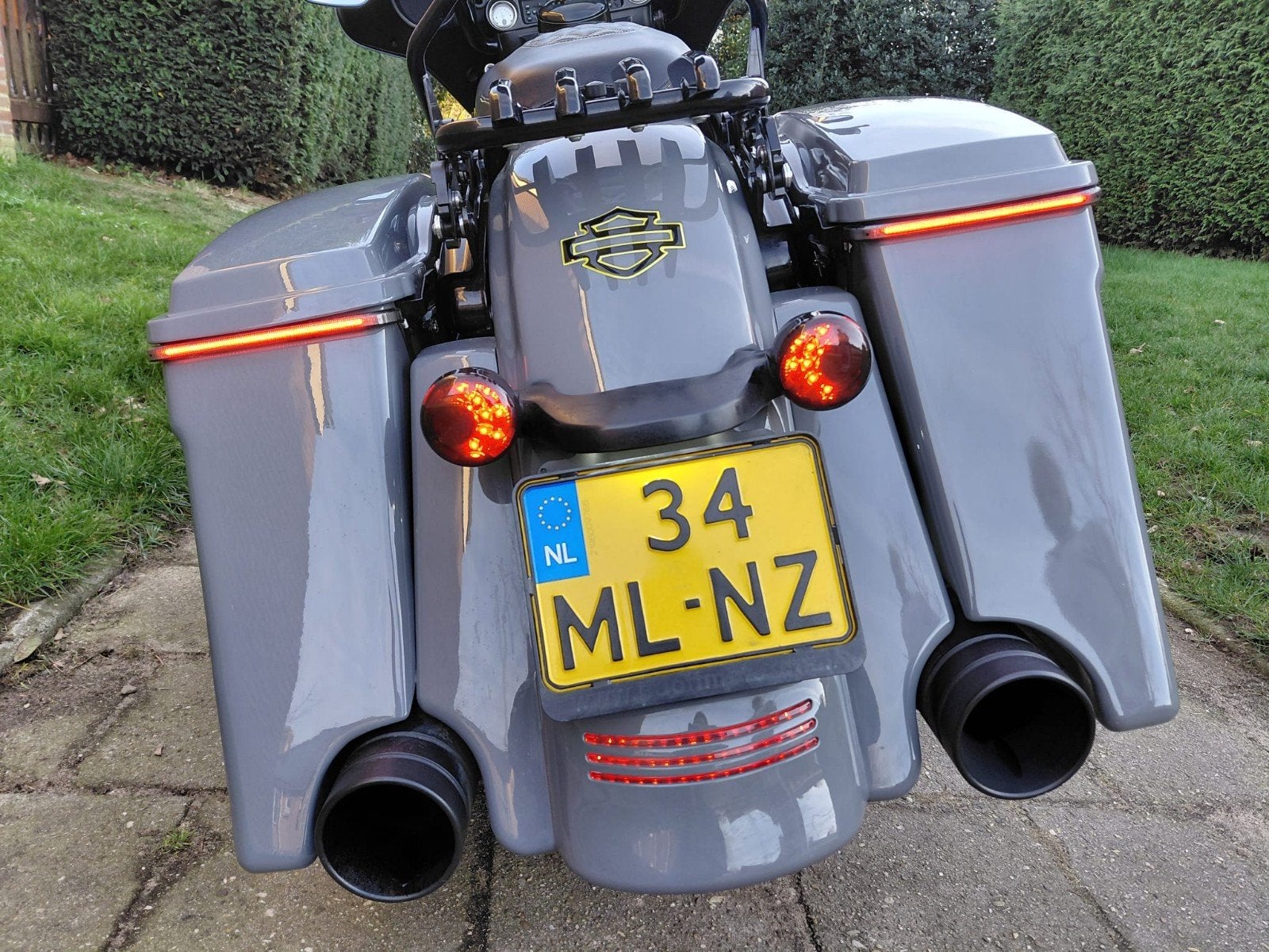Te koop Harley Street glide 2013, 100%OK+mooi+JEKYLL&HYDE!!, Particulier