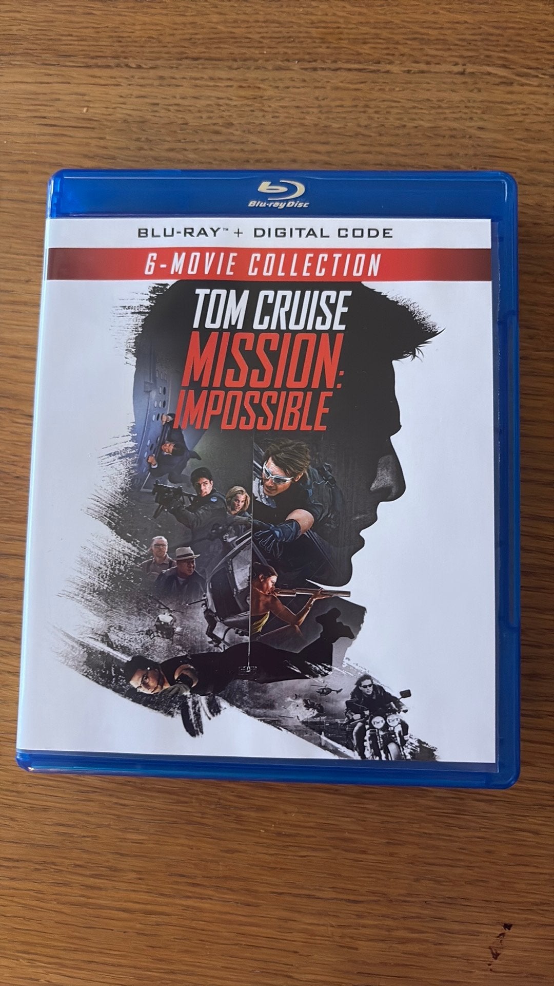 BluRay - Mission Impossible 1-6, Ophalen of Verzenden, Zo goed als nieuw, Actie
