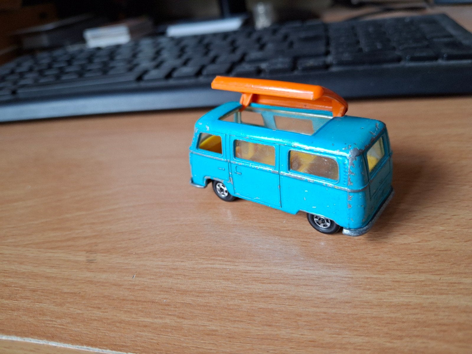 matchbox vw camper no 23, Ophalen of Verzenden, Gebruikt