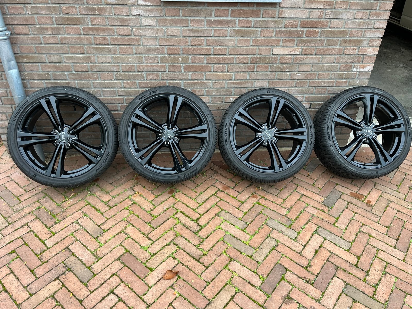 Audi S6 C7 20 inch winterbanden met velgen, Ophalen, Gebruikt, 255 mm, Banden en Velgen