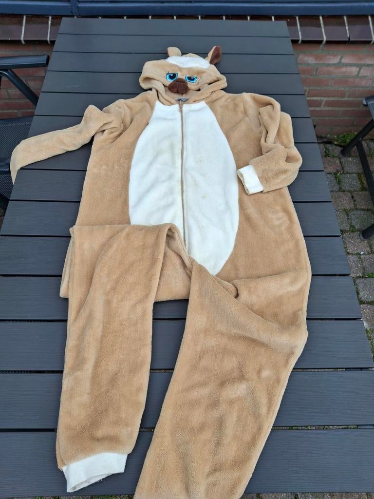 Leuke Dieren Onesie Maat 40/42, Ophalen, Bruin, Maat 42/44 (L), Onbekend