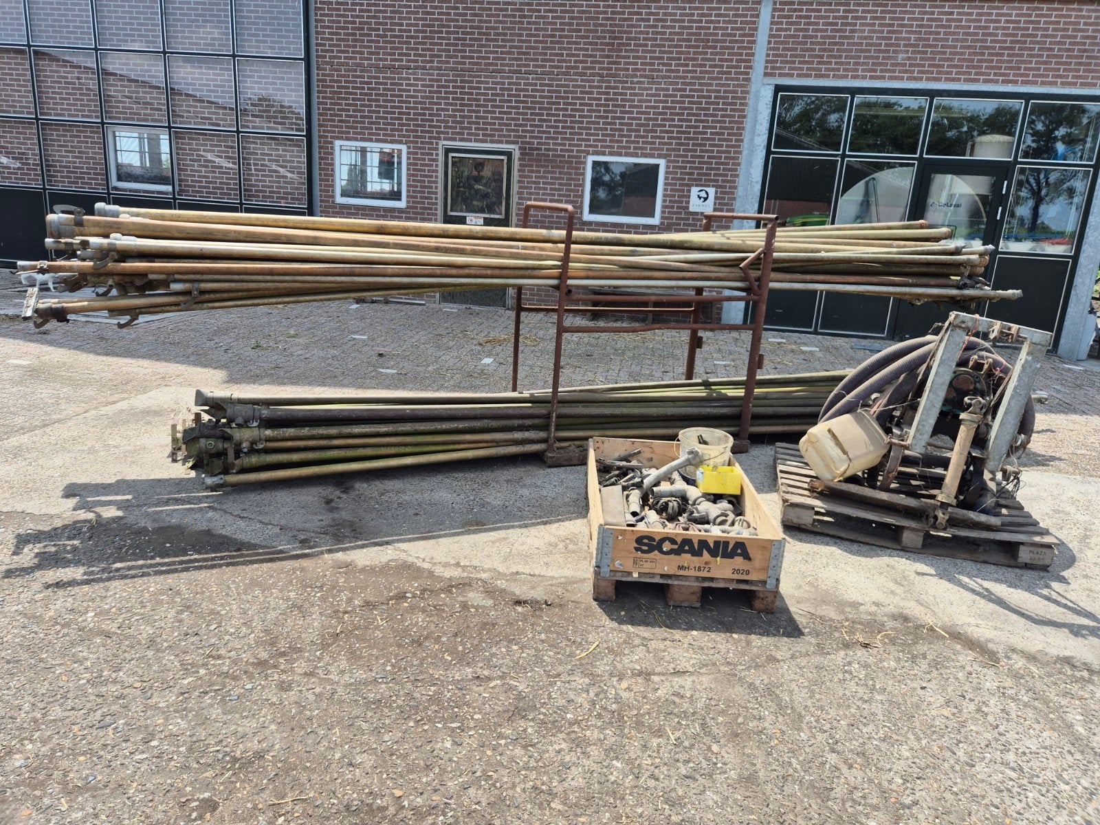 400m Beregening buizen sproeiers  beregenings pomp, Ophalen of Verzenden, Beregening en Drainage