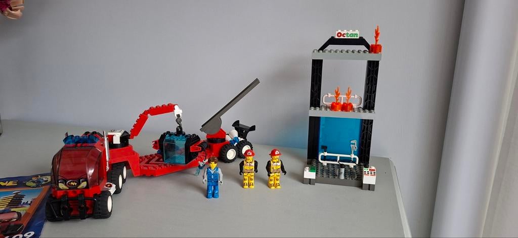 Lego Jack Stone fire attack team 4609, Ophalen of Verzenden, Gebruikt, Complete set, Lego