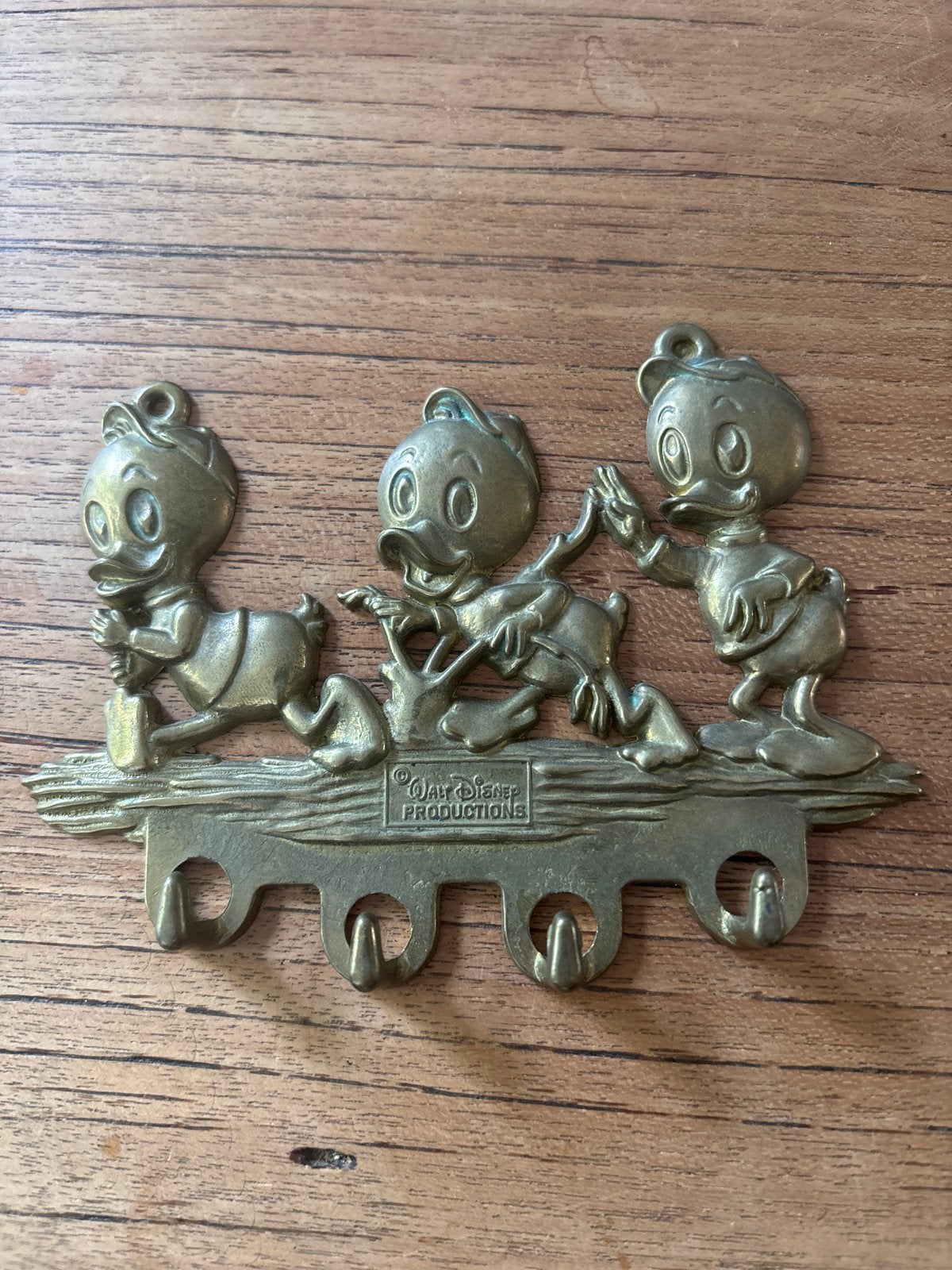 Vintage Kwik, Kwek en Kwak verzamelobject - GATCO Disney, Gatco, Beeldje of Figuurtje, Onbekend, Ophalen of Verzenden