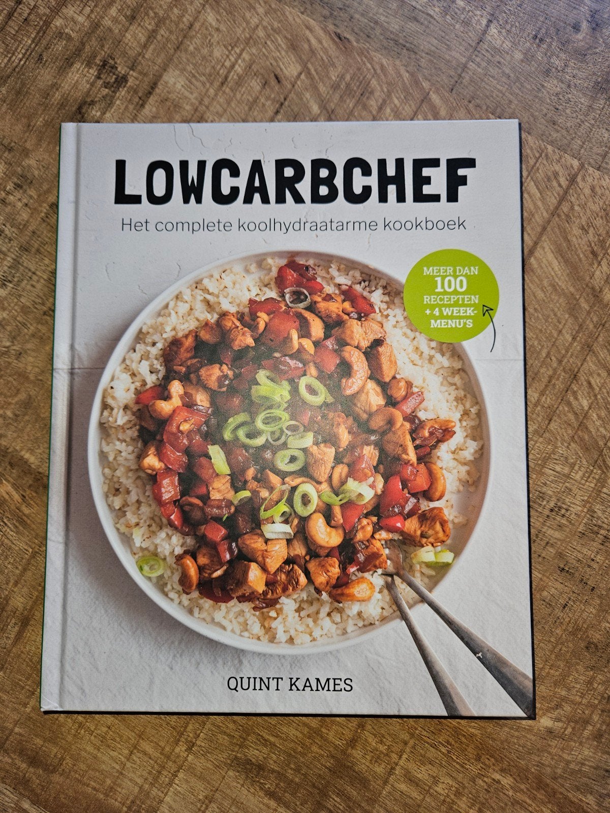 Lowcarbchef: Het complete koolhydraatarme kookboek, Ophalen of Verzenden, Quint Kames, Gezond koken, Overige gebieden