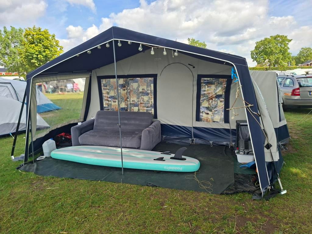 Vouwwagen Roadmaster Family-S incl. skibox, Ophalen of Verzenden, Gebruikt