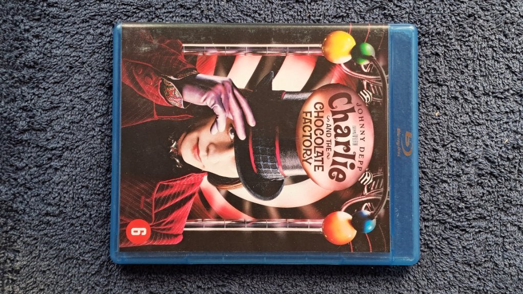 Charlie and the Chocolate Factory "Blu Ray", Ophalen of Verzenden, Zo goed als nieuw