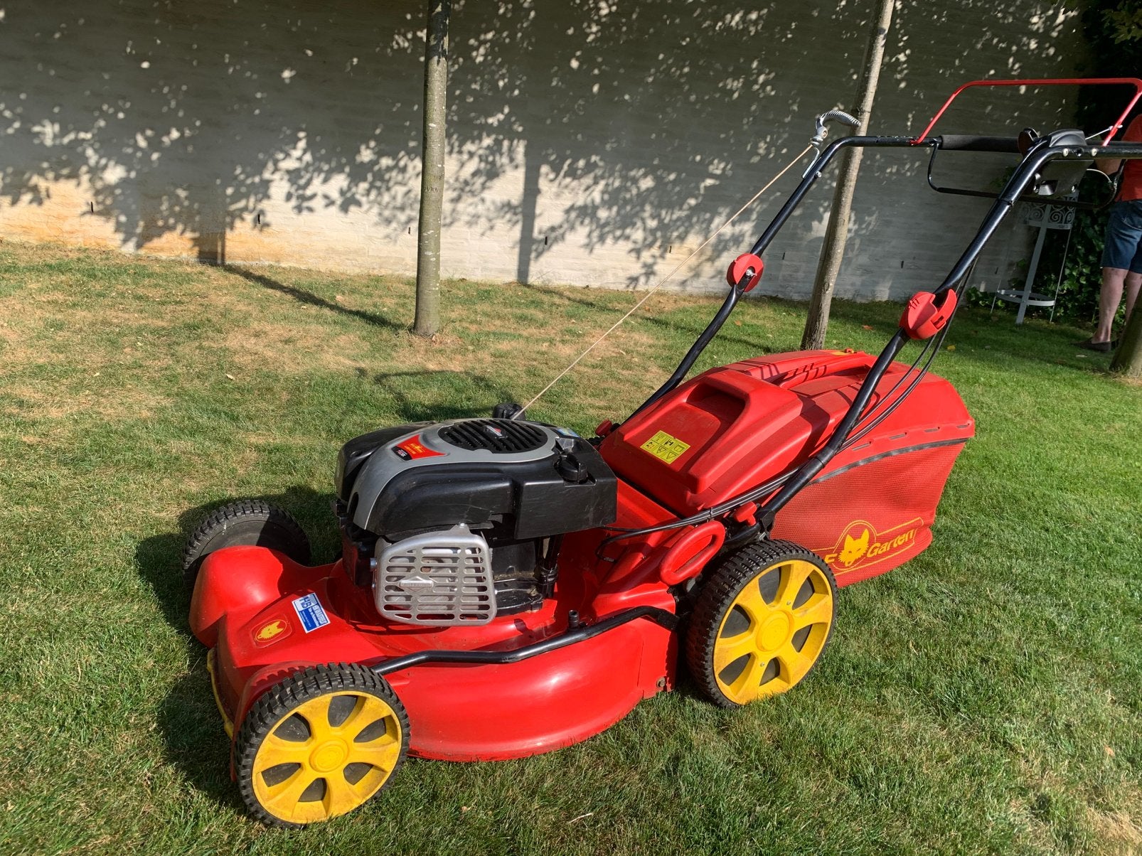 Benzine-motor grasmaaier Wolf Garten, Ophalen, Gebruikt