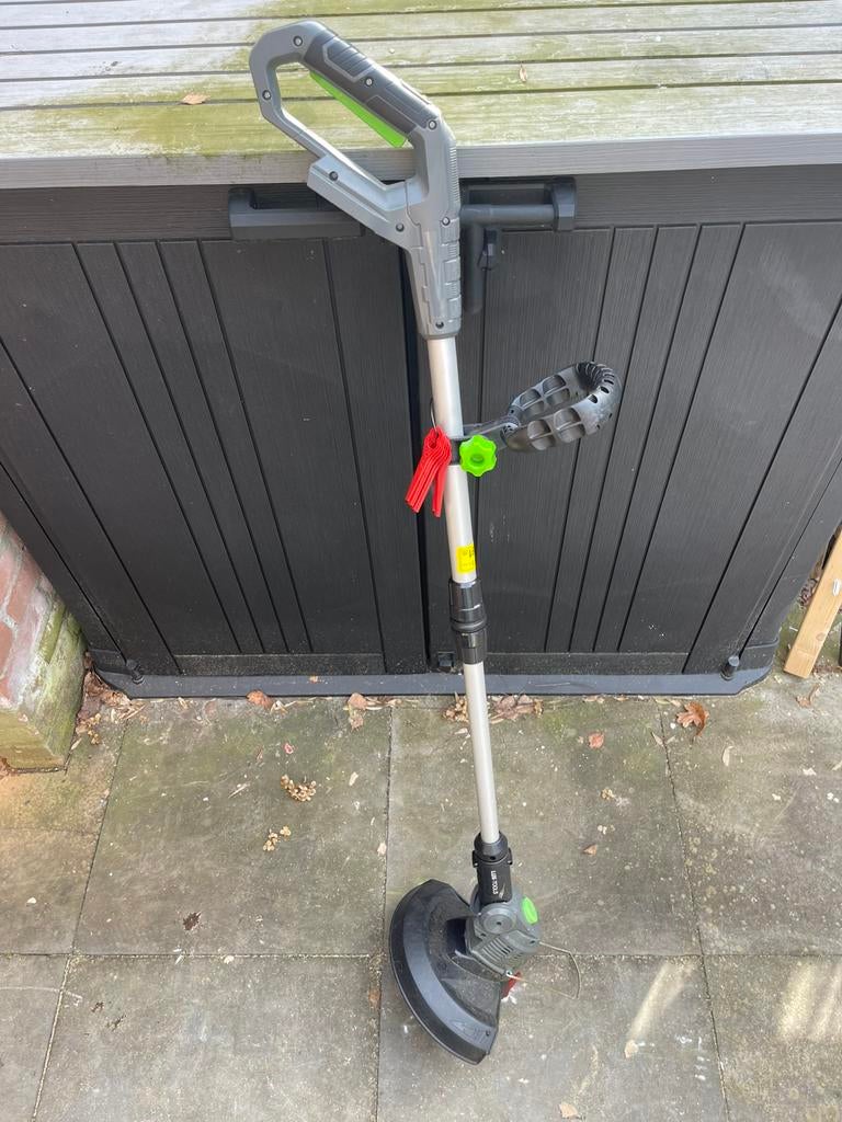 Lux grastrimmer, Tuin en Terras, Grastrimmers, Ophalen, Gebruikt, Accu