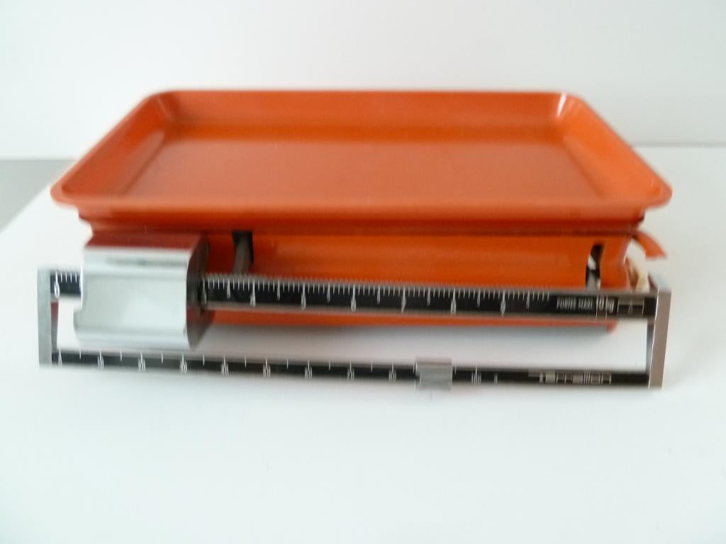 een retro/ vintage weegschaal collection keuken 60/70 ies, Ophalen of Verzenden, 1 tot 500 gram, Keukenweegschaal, Minder dan 10 kg