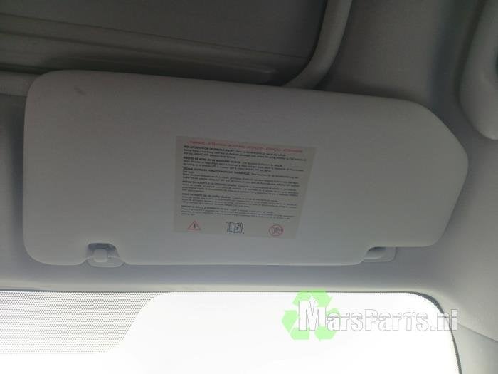 Zonneklep van een Renault Grand Scenic, Auto-onderdelen, Interieur en Bekleding, Gebruikt, -, Renault, -