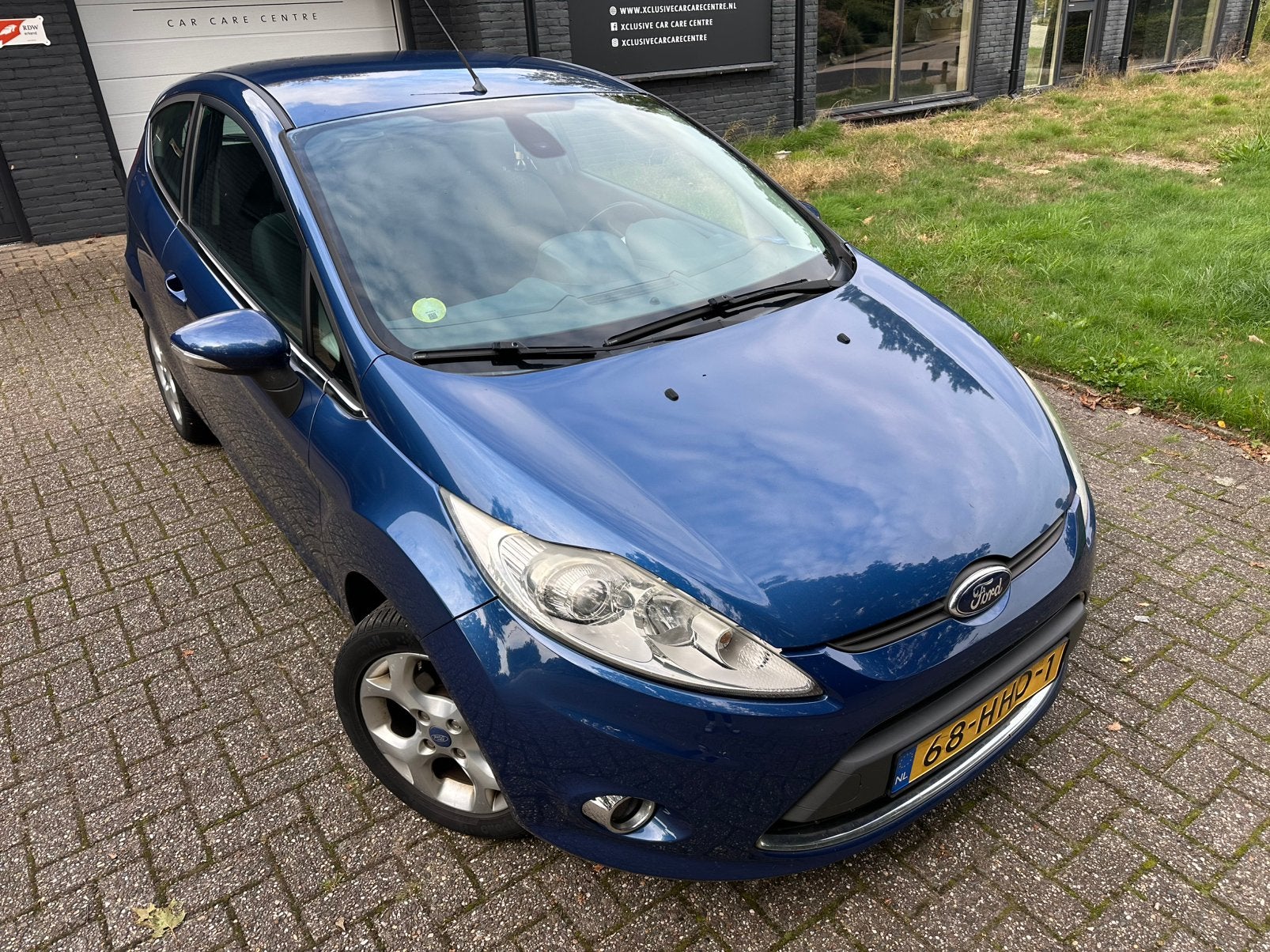Ford Fiësta 1.25 60KW 3DR 2008 Blauw, Voorwielaandrijving, Stof, 600 kg, 4 cilinders