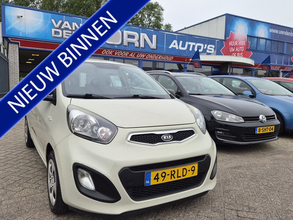 Kia Picanto 1.0 CVVT Comfort Pack Airco Trekhaak Nw APK, Auto's, Voorwielaandrijving, Euro 5, Stof, Gebruikt