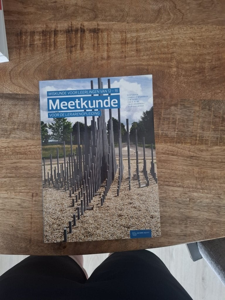 Meetkunde voor de lerarenopleiding ISBN: 9789077866641, Ophalen of Verzenden, Beta, HBO