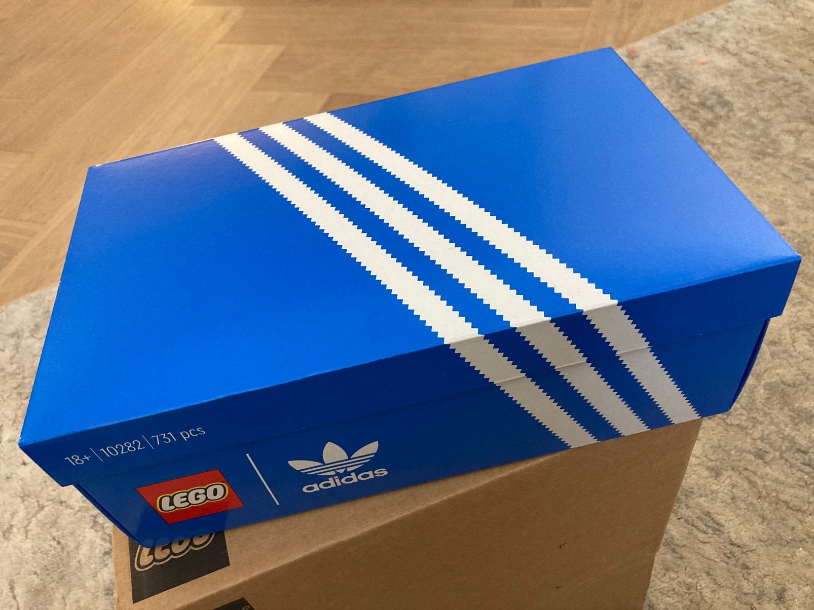 Brand new / nieuwe Lego 10282 adidas orginal superstar, Kinderen en Baby's, Speelgoed | Duplo en Lego, Overige thema's, Lego, Nieuw