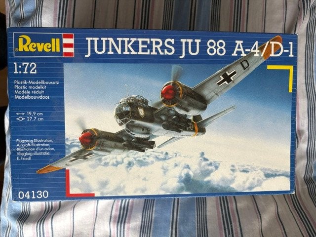 Bouwdoos 1:72 Revell 04130 Junkers Ju88 A-4/D1, 1:72 tot 1:144, Revell, Nieuw, Ophalen of Verzenden