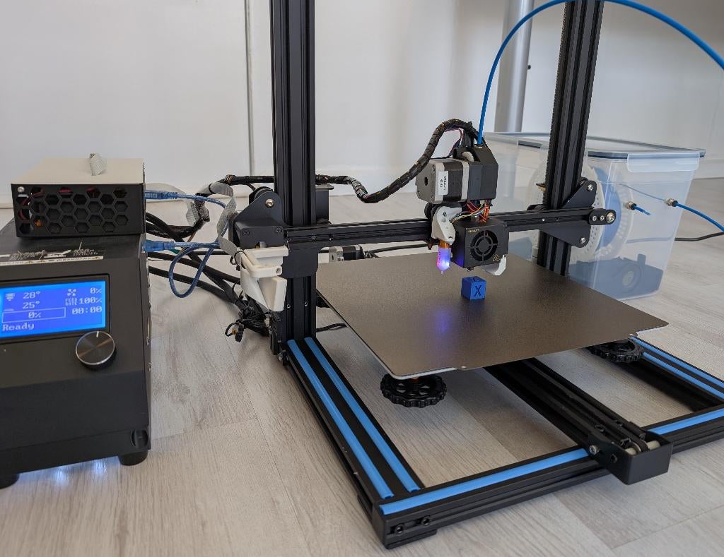 Creality CR-10 large format 3D printer | Klipper + Dry box, Computers en Software, 3D Printers, Gebruikt, Ingebouwde Wi-Fi, Ophalen